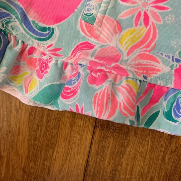 Lilly Pulitzer girls mini Killian popover in mary‘s wish print size XL (12-14) - Picture 3 of 6